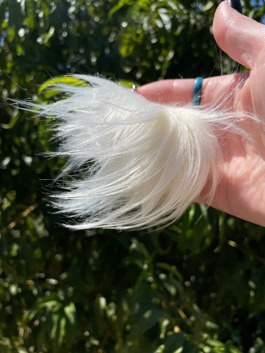 Fur Puff Keychain