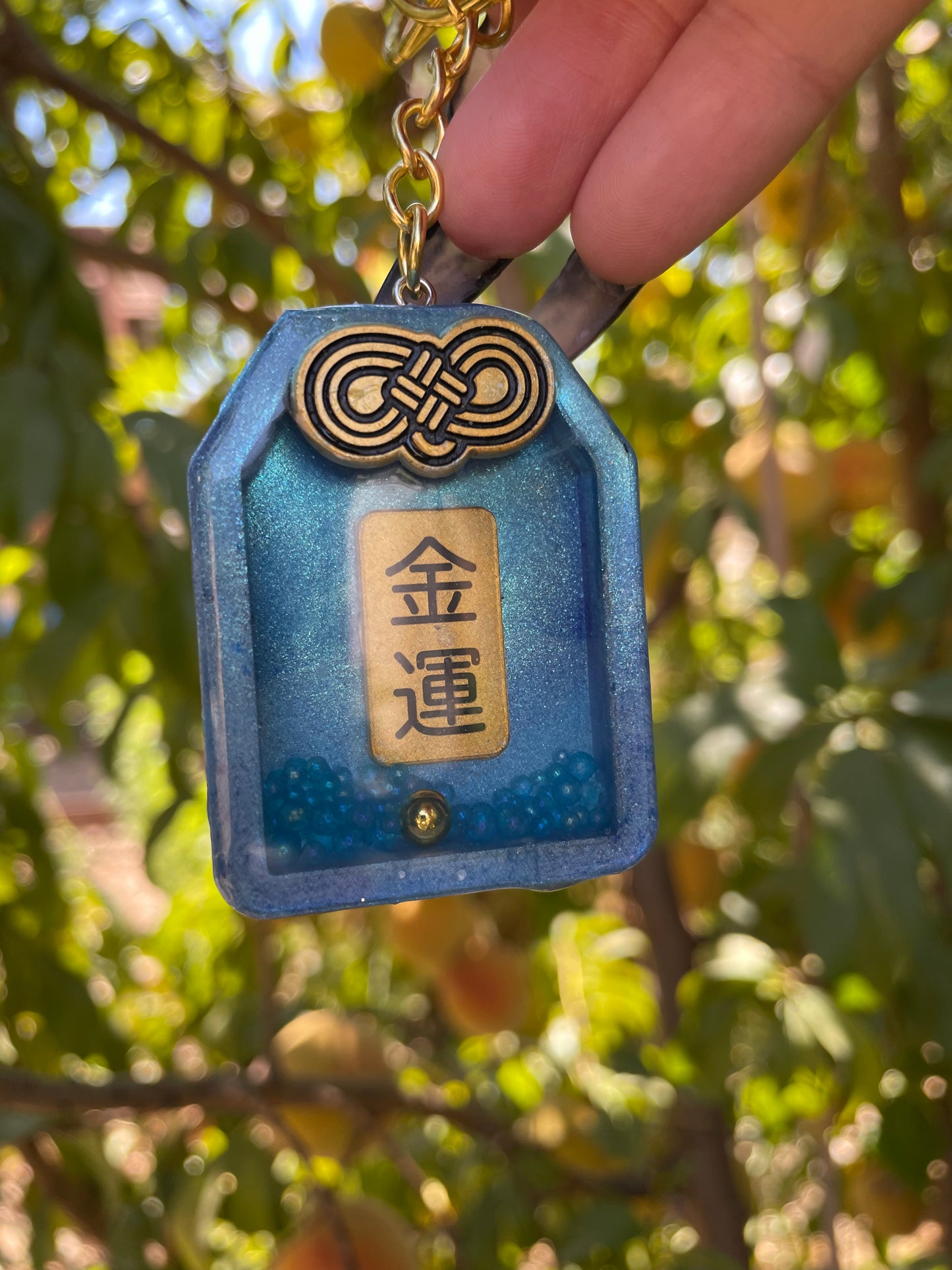 Wealth Omamori Shaker Charm