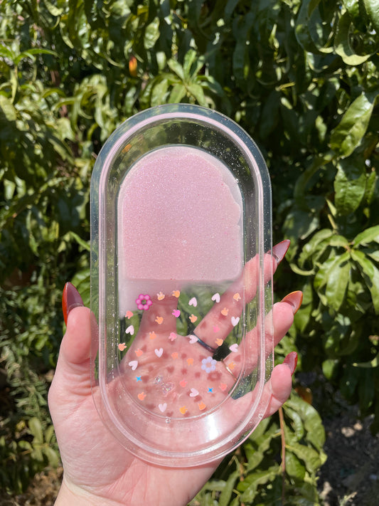 B-GRADE Pink Pill Tray