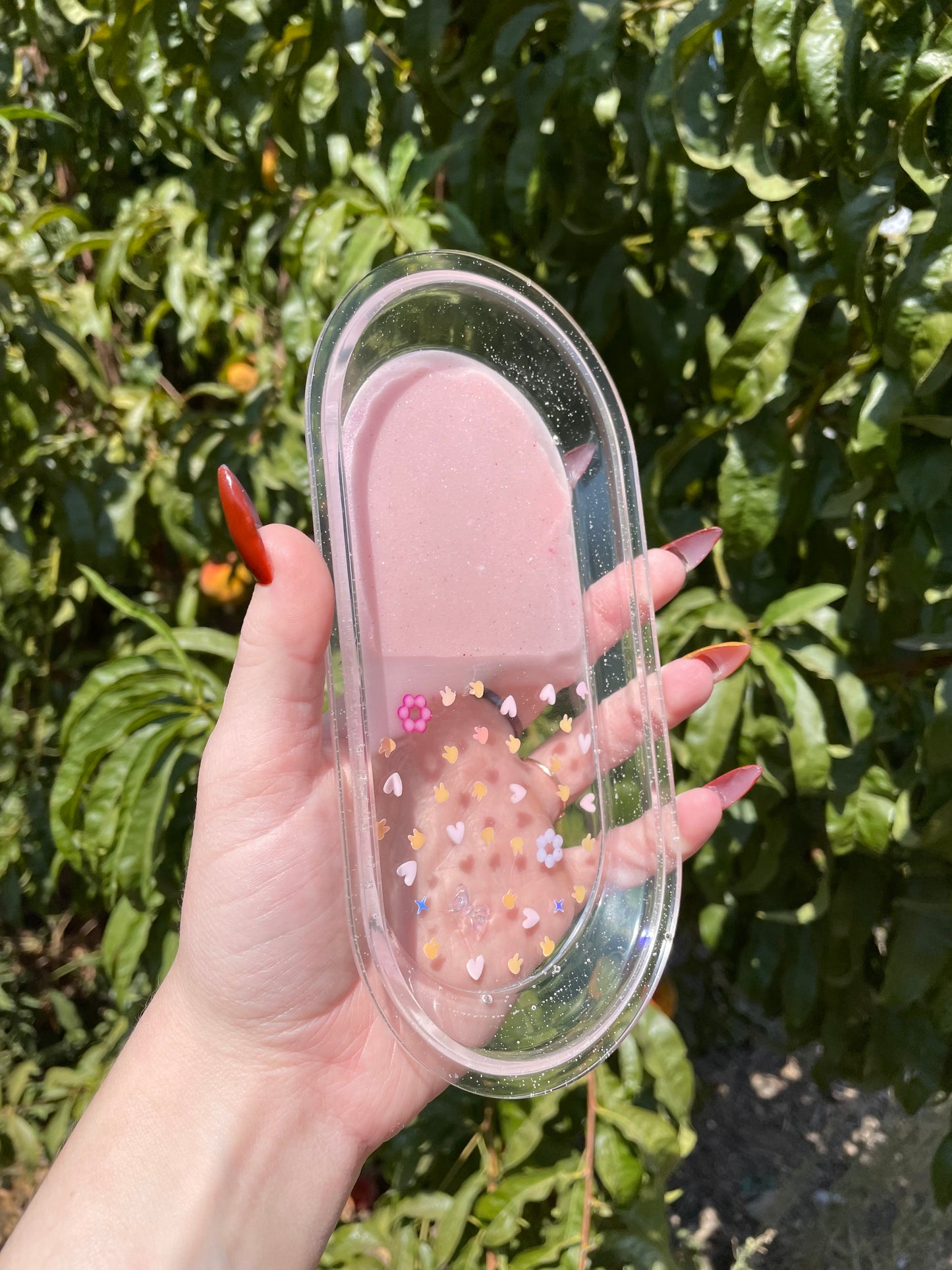 B-GRADE Pink Pill Tray